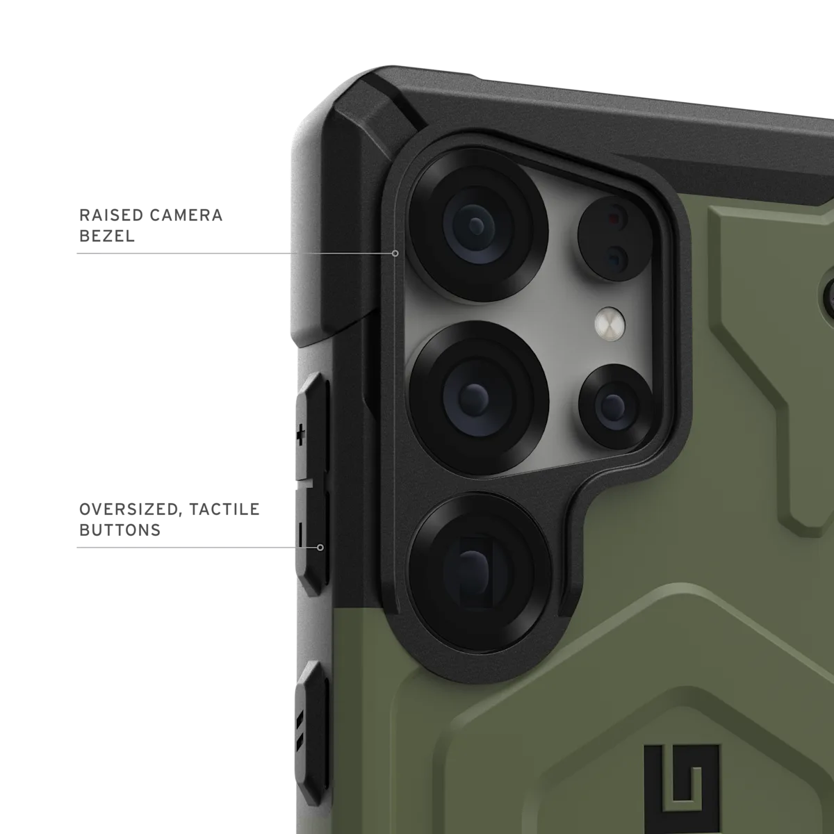 UAG รุ่น Pathfinder with Magnetic - เคส Galaxy S25 Ultra - สี Olive Drab