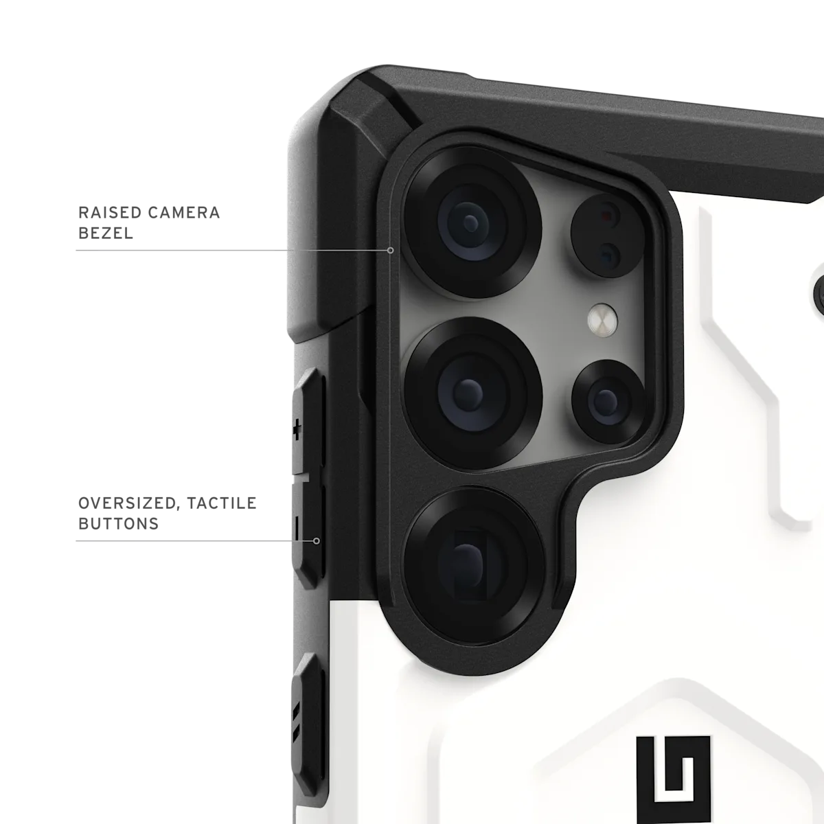 UAG รุ่น Pathfinder with Magnetic - เคส Galaxy S25 Ultra - สี White