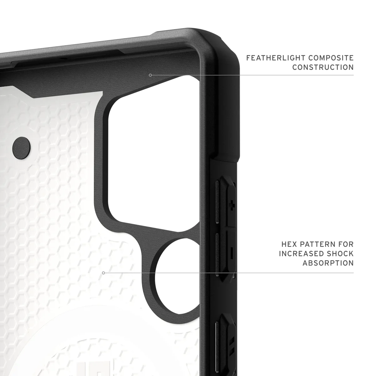 UAG รุ่น Pathfinder with Magnetic - เคส Galaxy S25 Ultra - สี White