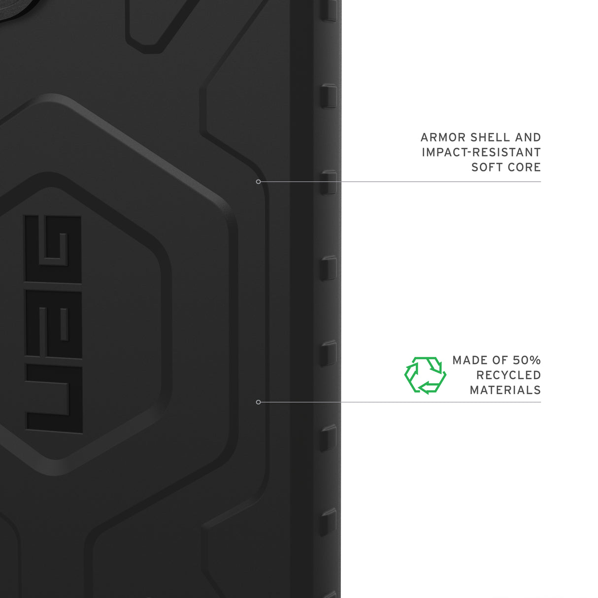 UAG รุ่น Pathfinder - เคส Galaxy S25 Ultra - สี Black