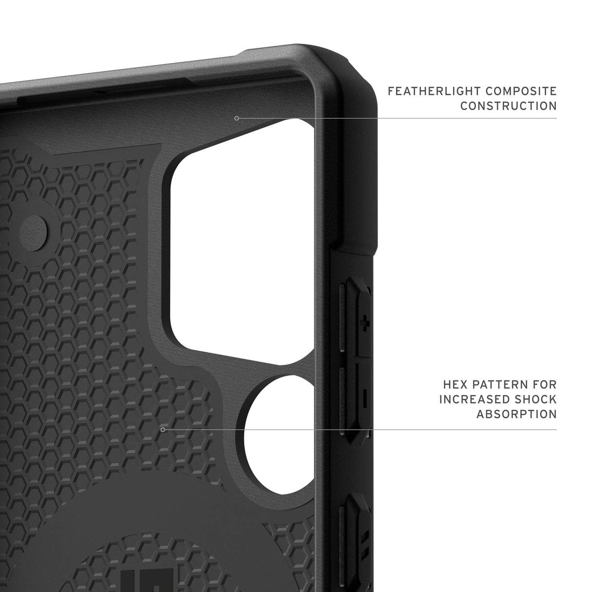 UAG รุ่น Pathfinder - เคส Galaxy S25 Ultra - สี Black