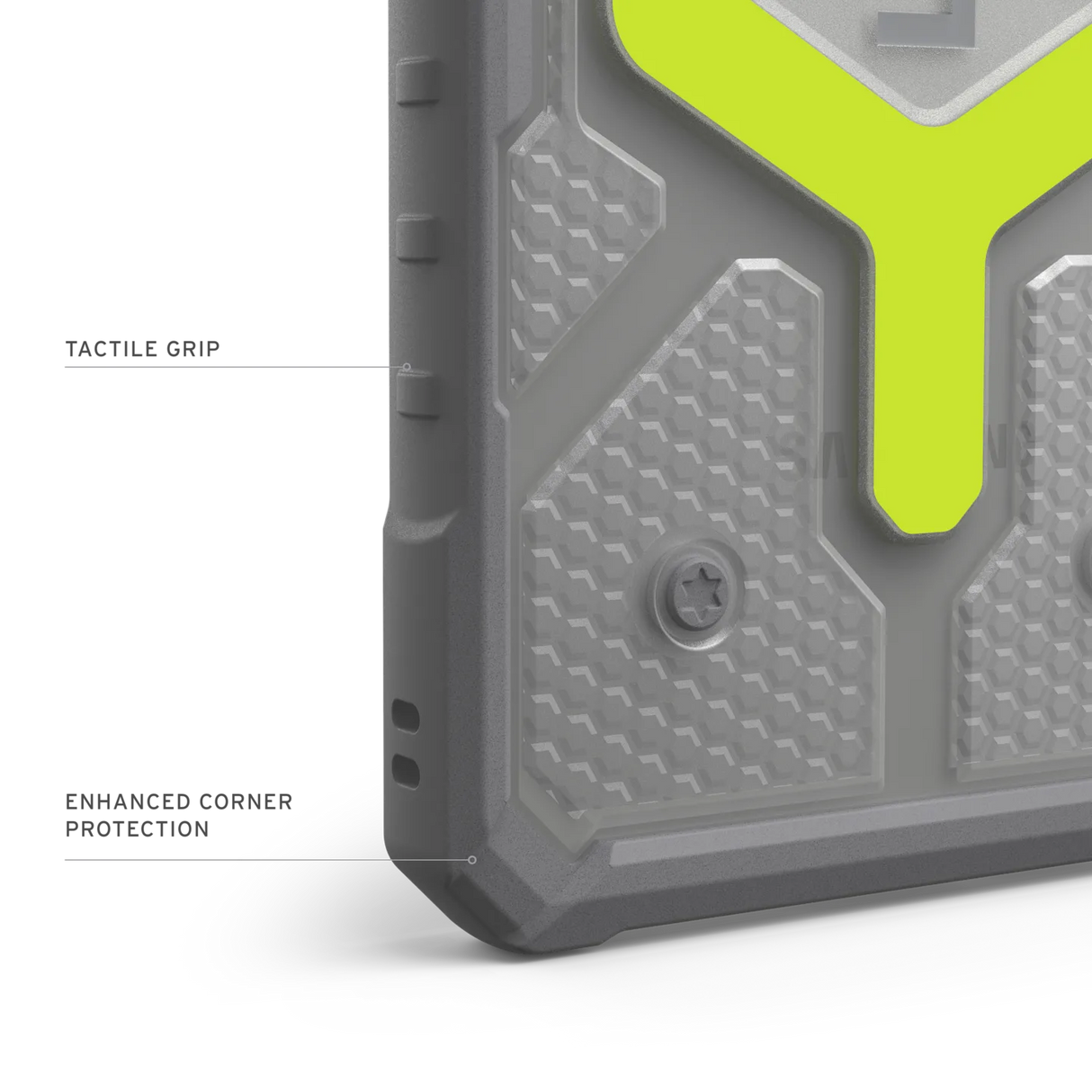 UAG รุ่น Pathfinder Clear with Magnetic Bundle - เคส Galaxy S25 Ultra - สี Active Neon/Lanyard
