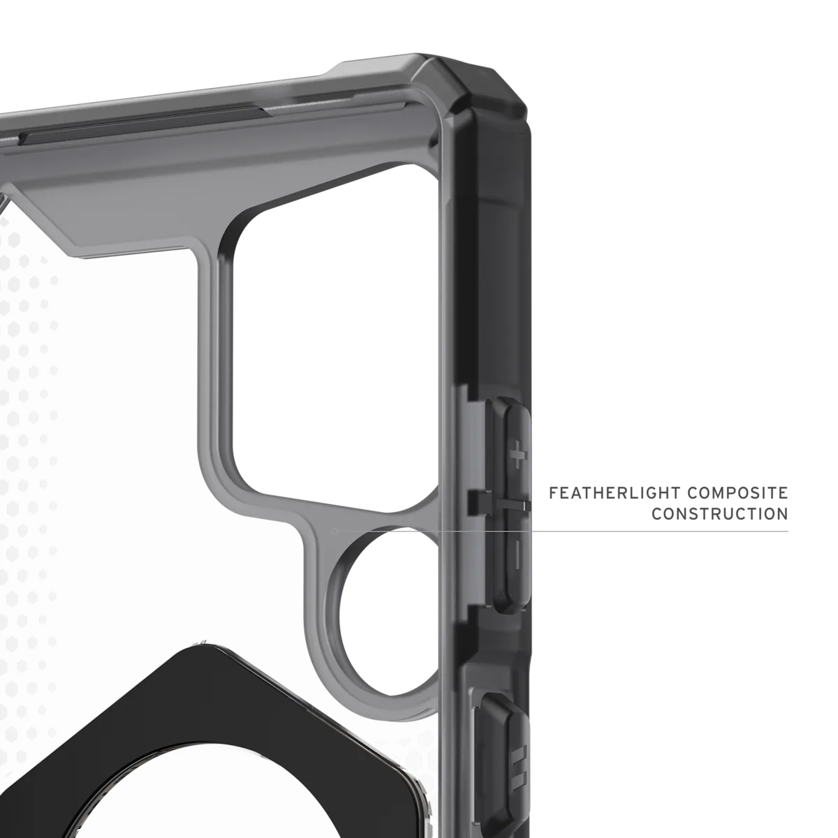 UAG รุ่น Plasma XTE with Magnetic - เคส Galaxy S25 Ultra - สี Ash/Titanium