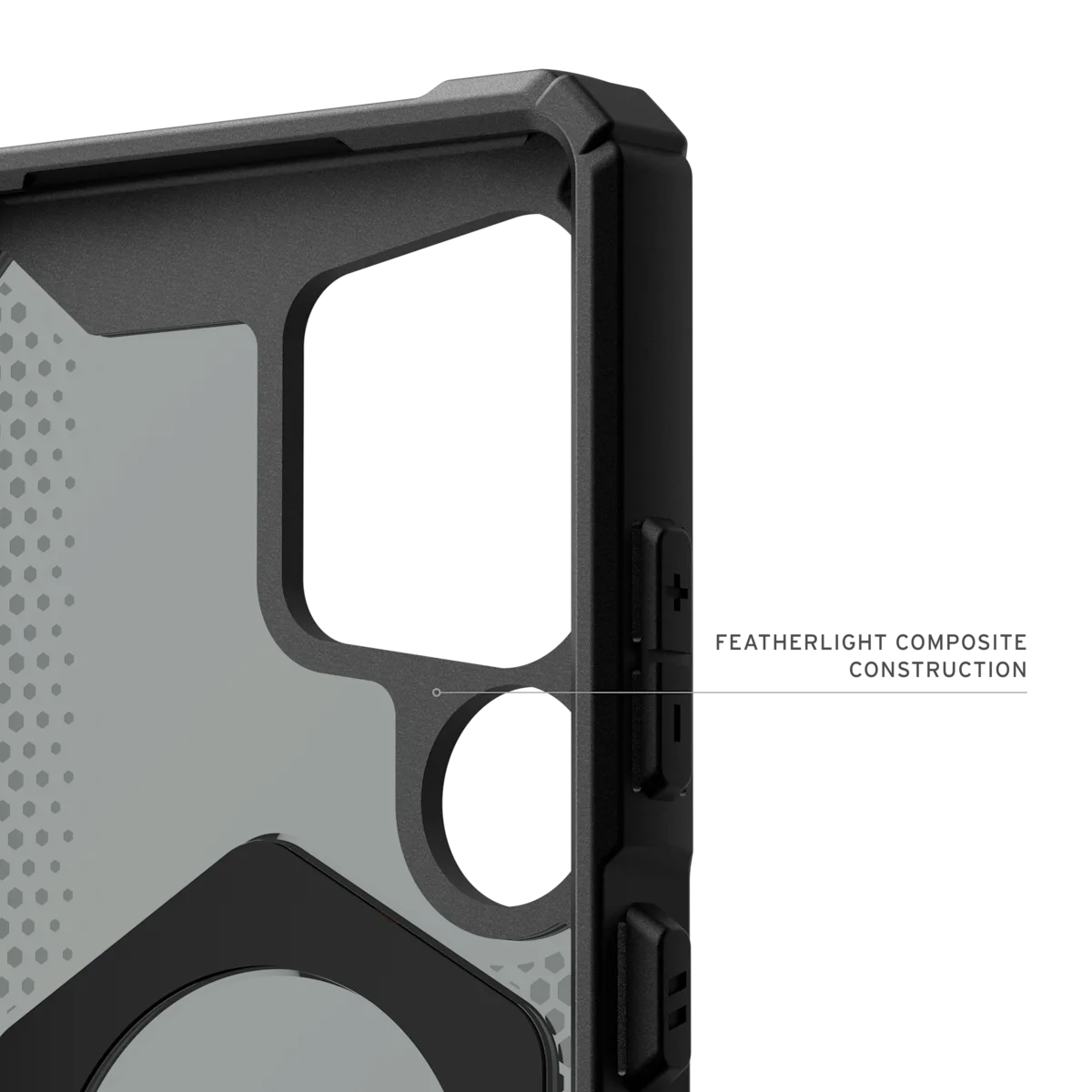 UAG รุ่น Plasma XTE with Magnetic - เคส Galaxy S25 Ultra - สี Black/Orange