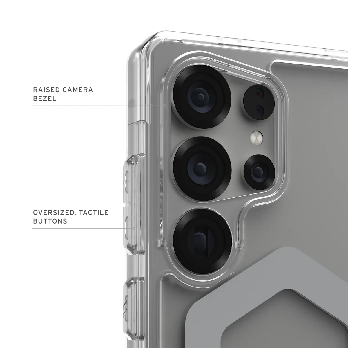 UAG รุ่น Plyo Pro - เคส Galaxy S25 Ultra - สี Ice/Silver