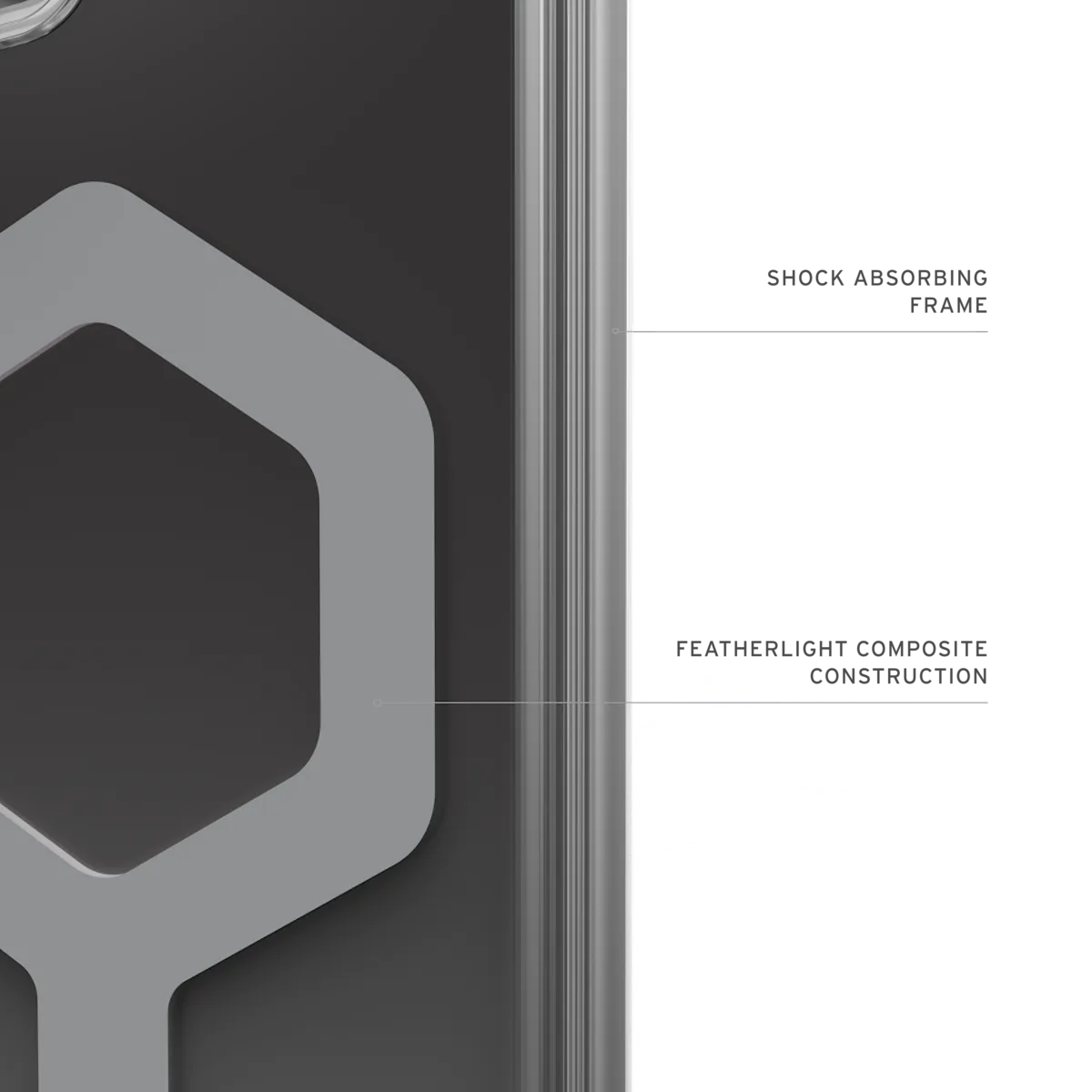 UAG รุ่น Plyo Pro - เคส Galaxy S25 Ultra - สี Black/Clear Ombre