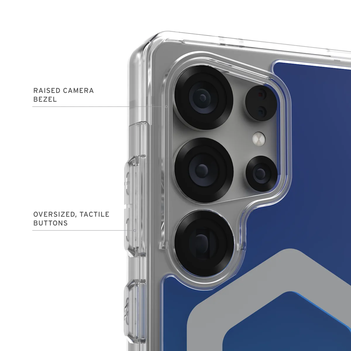 UAG รุ่น Plyo Pro - เคส Galaxy S25 Ultra - สี Blue Ombre