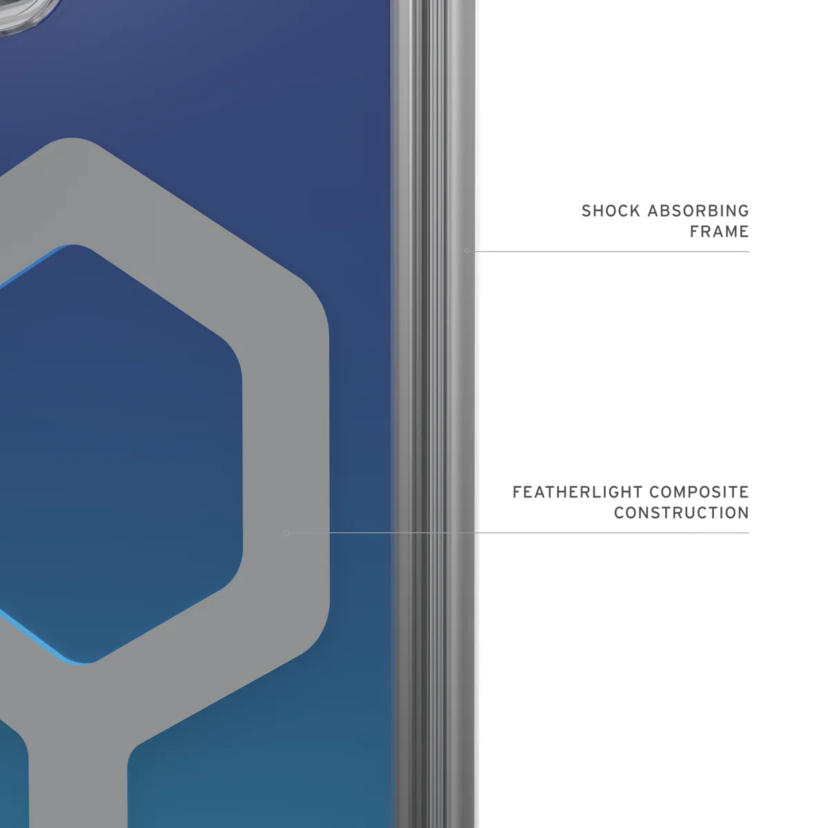 UAG รุ่น Plyo Pro - เคส Galaxy S25 Ultra - สี Blue Ombre