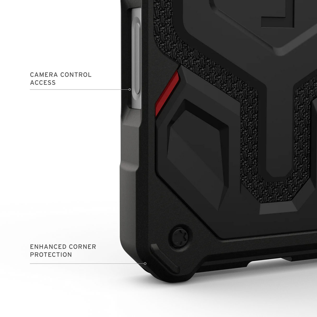 UAG รุ่น Monarch Pro - เคส iPhone 17 - สี Kevlar Black