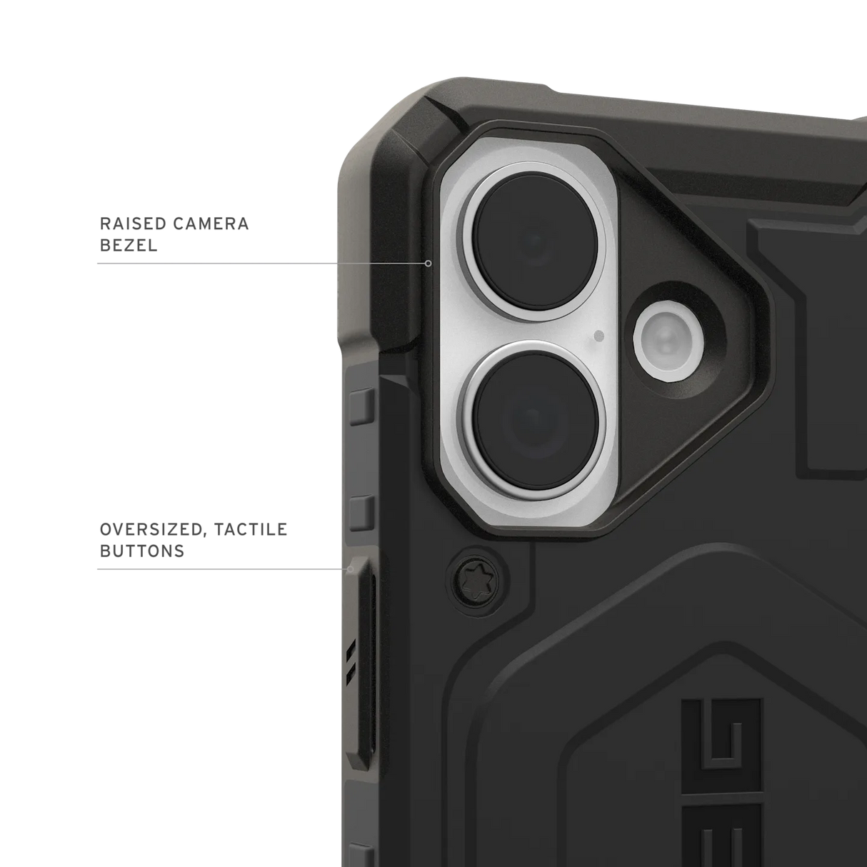 UAG รุ่น Pathfinder (Magsafe) - เคส iPhone 17 - สี Black