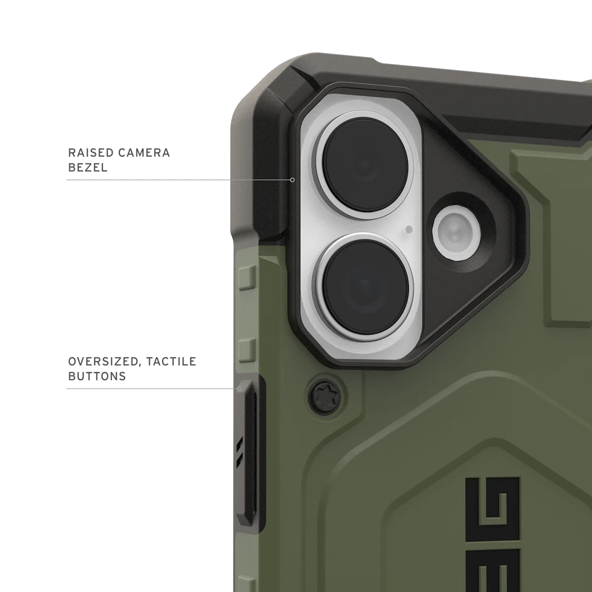 UAG รุ่น Pathfinder (Magsafe) - เคส iPhone 17 - สี Olive
