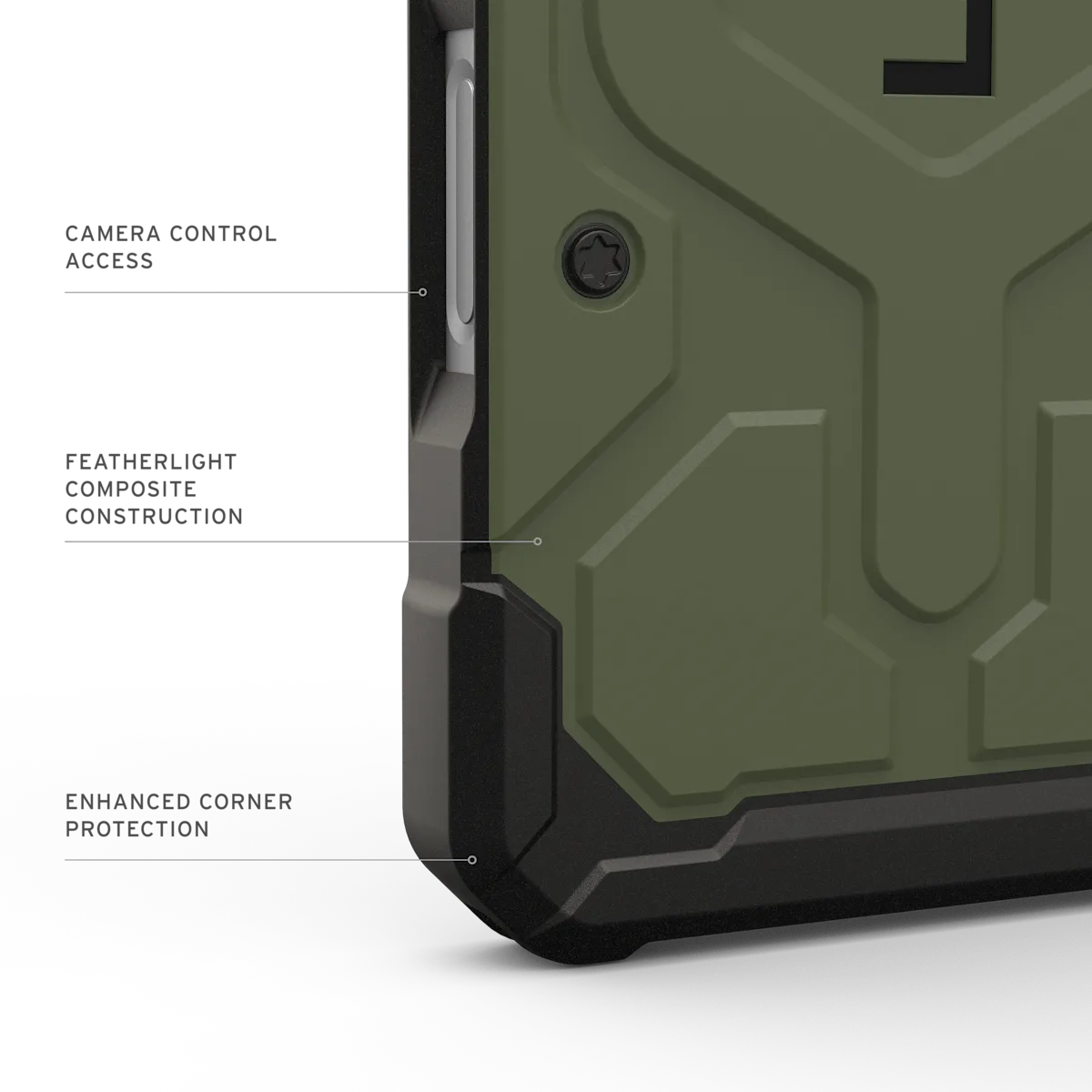 UAG รุ่น Pathfinder (Magsafe) - เคส iPhone 17 - สี Olive
