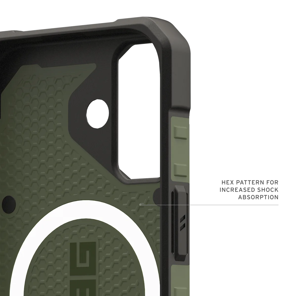 UAG รุ่น Pathfinder (Magsafe) - เคส iPhone 17 - สี Olive