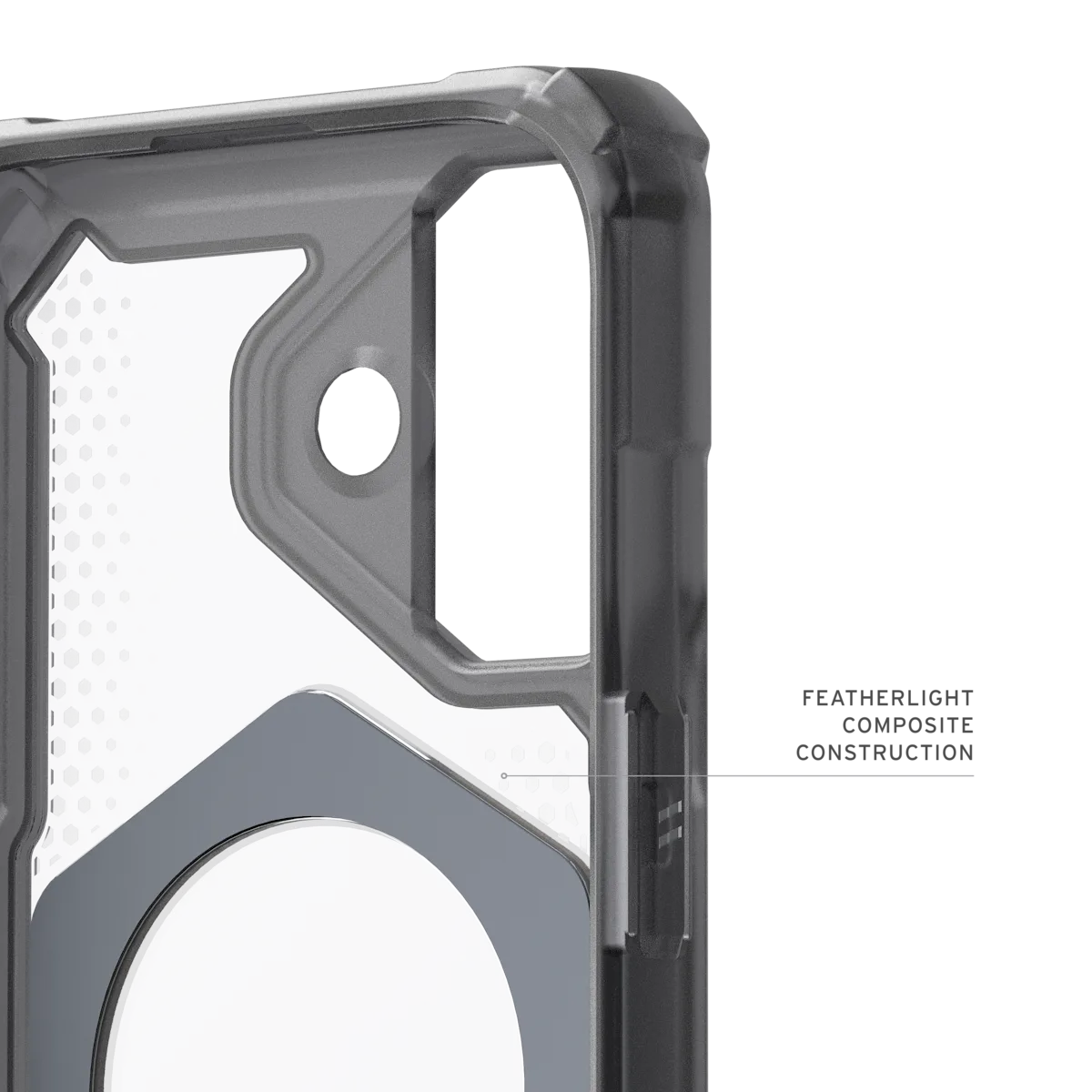 UAG รุ่น Plasma XTE (Magsafe) - เคส iPhone 17 - สี Ash/Titanium