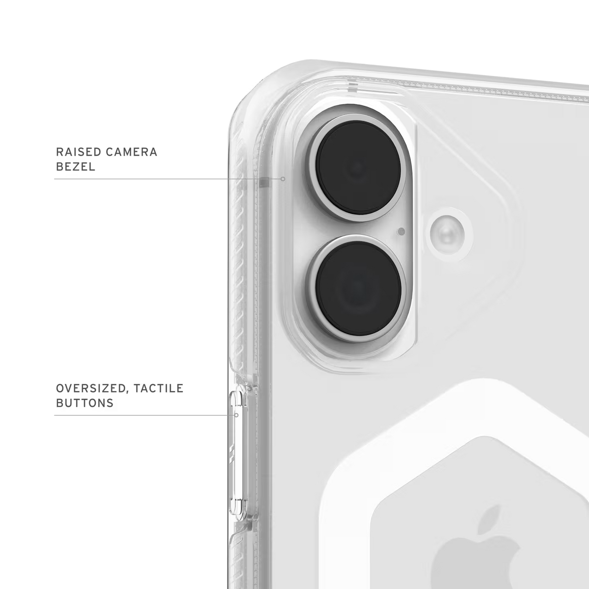 UAG รุ่น Plyo Pro - เคส iPhone 17 - สี Ice/White