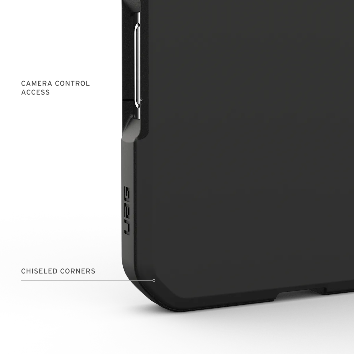 UAG รุ่น Civilian LT (Magsafe) - เคส iPhone 17 Pro Max - สี Black