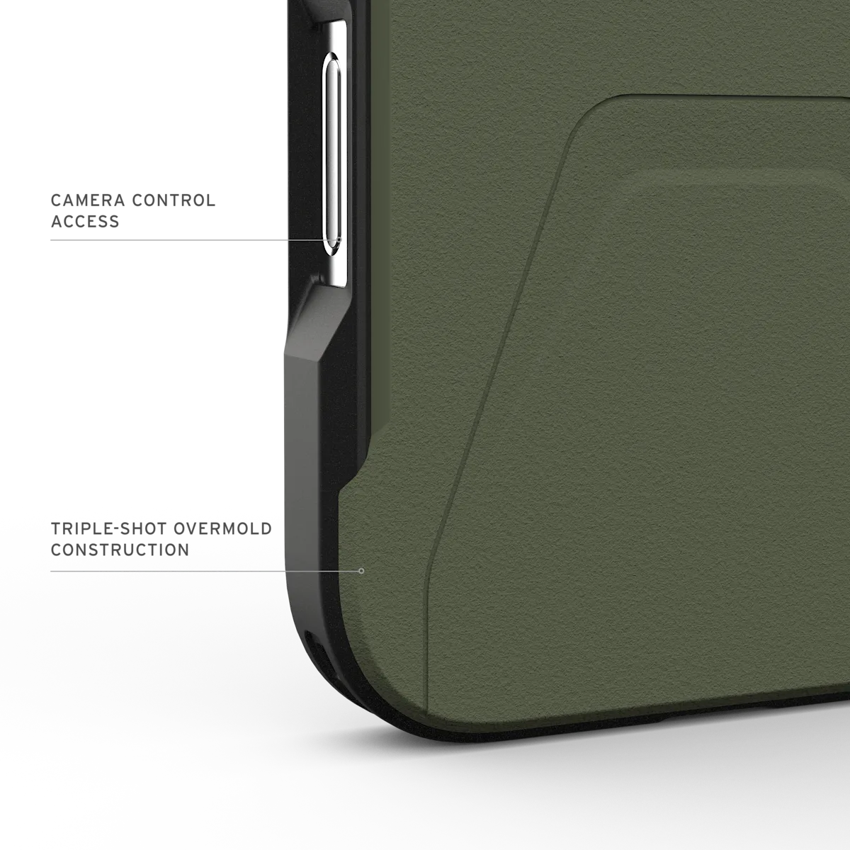UAG รุ่น Civilian (Magsafe) - เคส iPhone 17 Pro Max - สี Olive/Orange