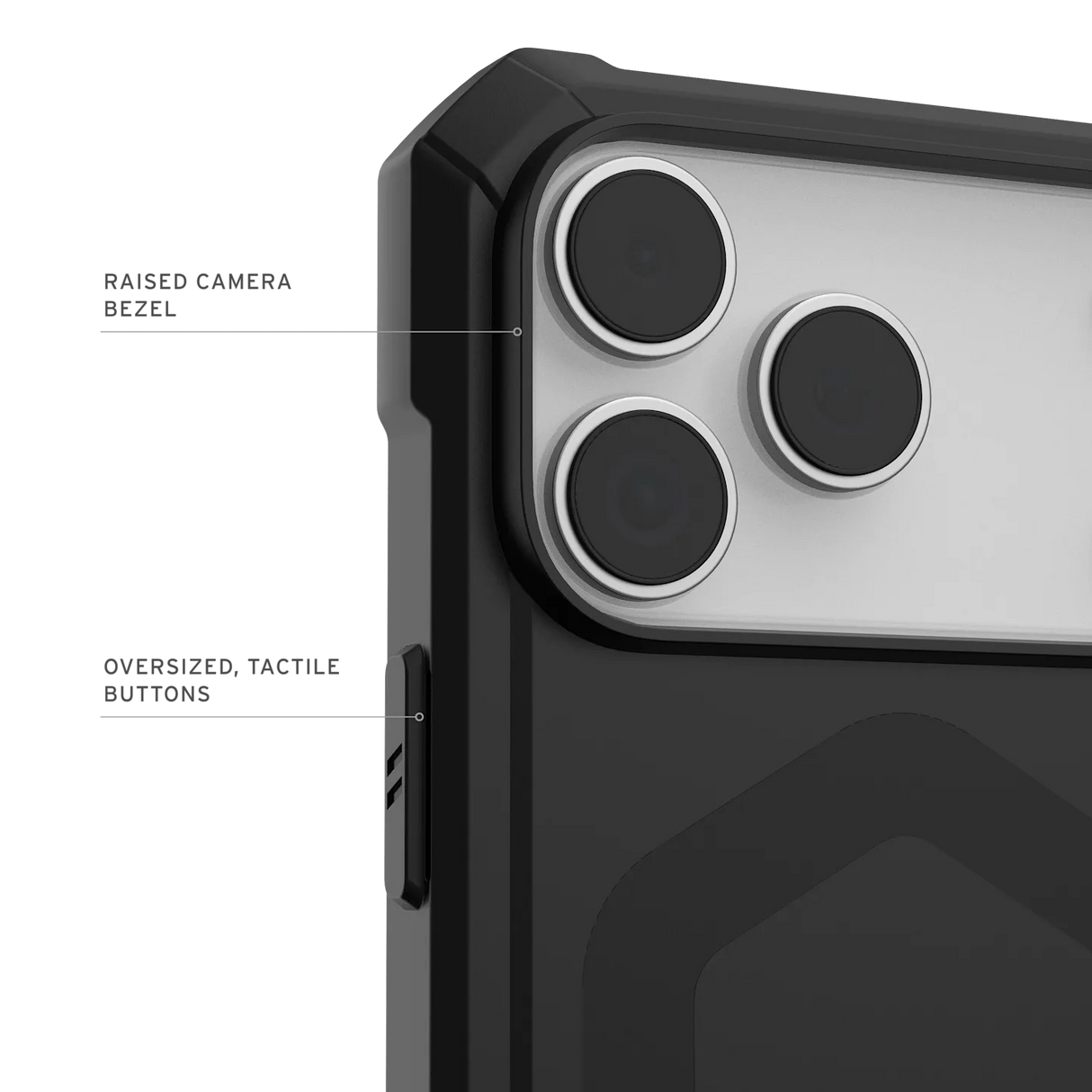 UAG รุ่น Essential Armor (MagSafe) - เคส iPhone 17 Pro Max - สี Black