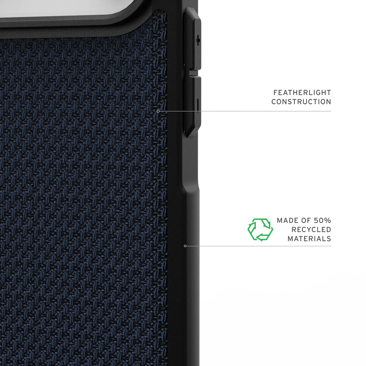 UAG รุ่น Metropolis LT (MagSafe) - เคส iPhone 17 Pro Max - สี Kevlar Mallard