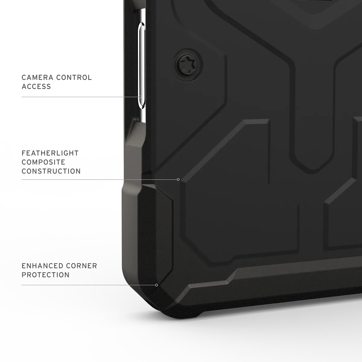 UAG รุ่น Pathfinder (Magsafe) - เคส iPhone 17 Pro Max - สี Black