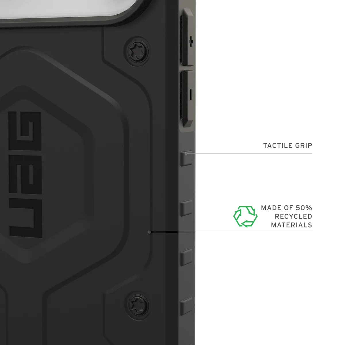 UAG รุ่น Pathfinder (Magsafe) - เคส iPhone 17 Pro Max - สี Black