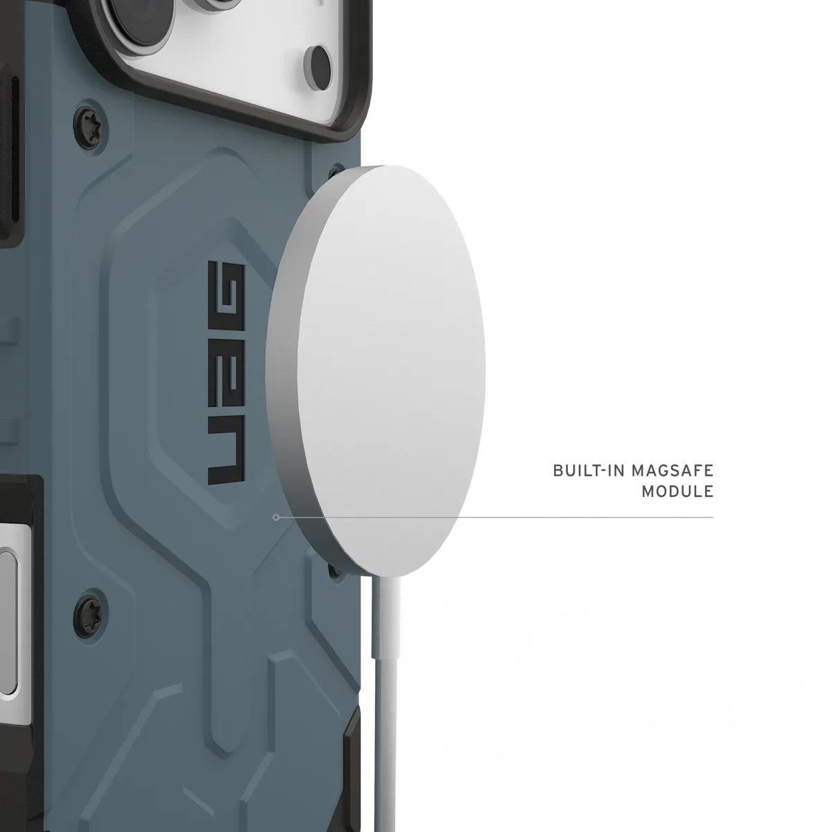 UAG รุ่น Pathfinder (Magsafe) - เคส iPhone 17 Pro Max - สี Cloud Blue