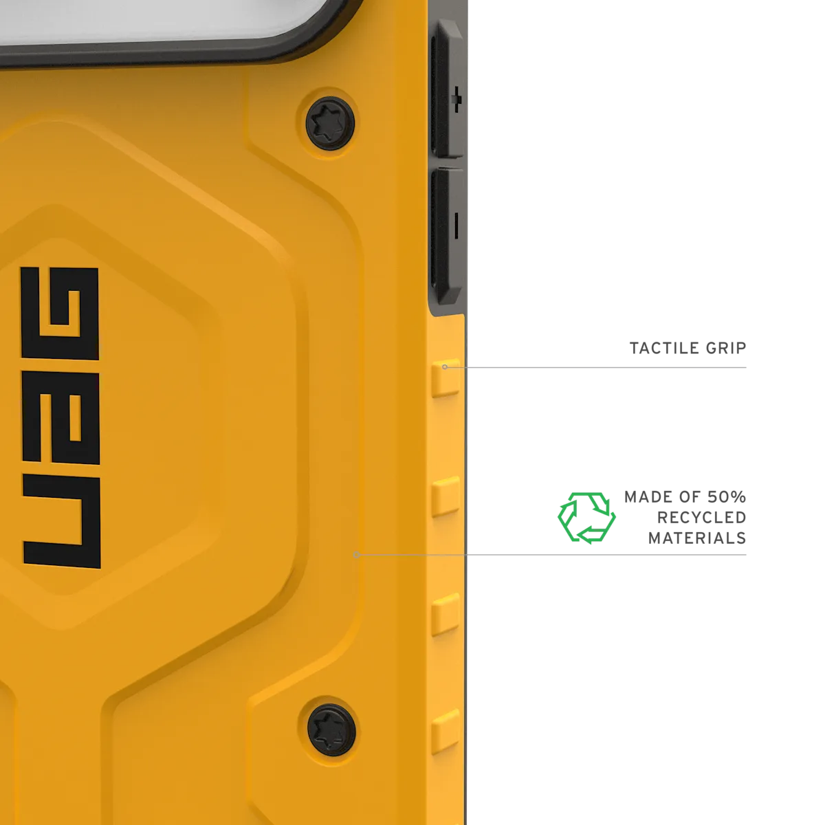 UAG รุ่น Pathfinder (Magsafe) - เคส iPhone 17 Pro Max - สี Heritage Yellow