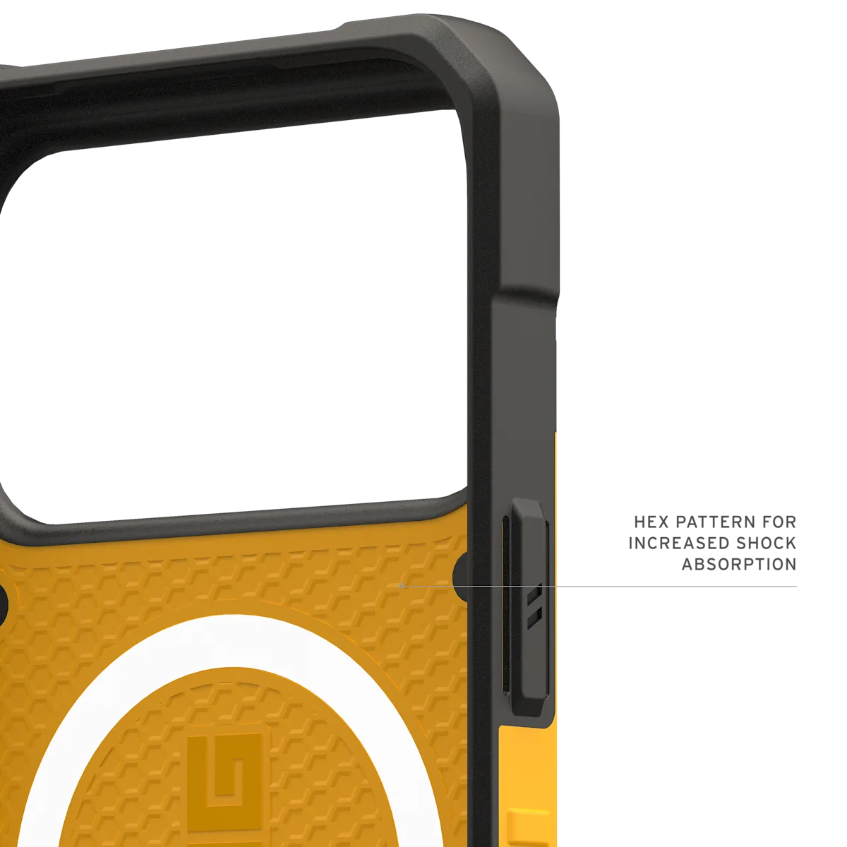 UAG รุ่น Pathfinder (Magsafe) - เคส iPhone 17 Pro Max - สี Heritage Yellow