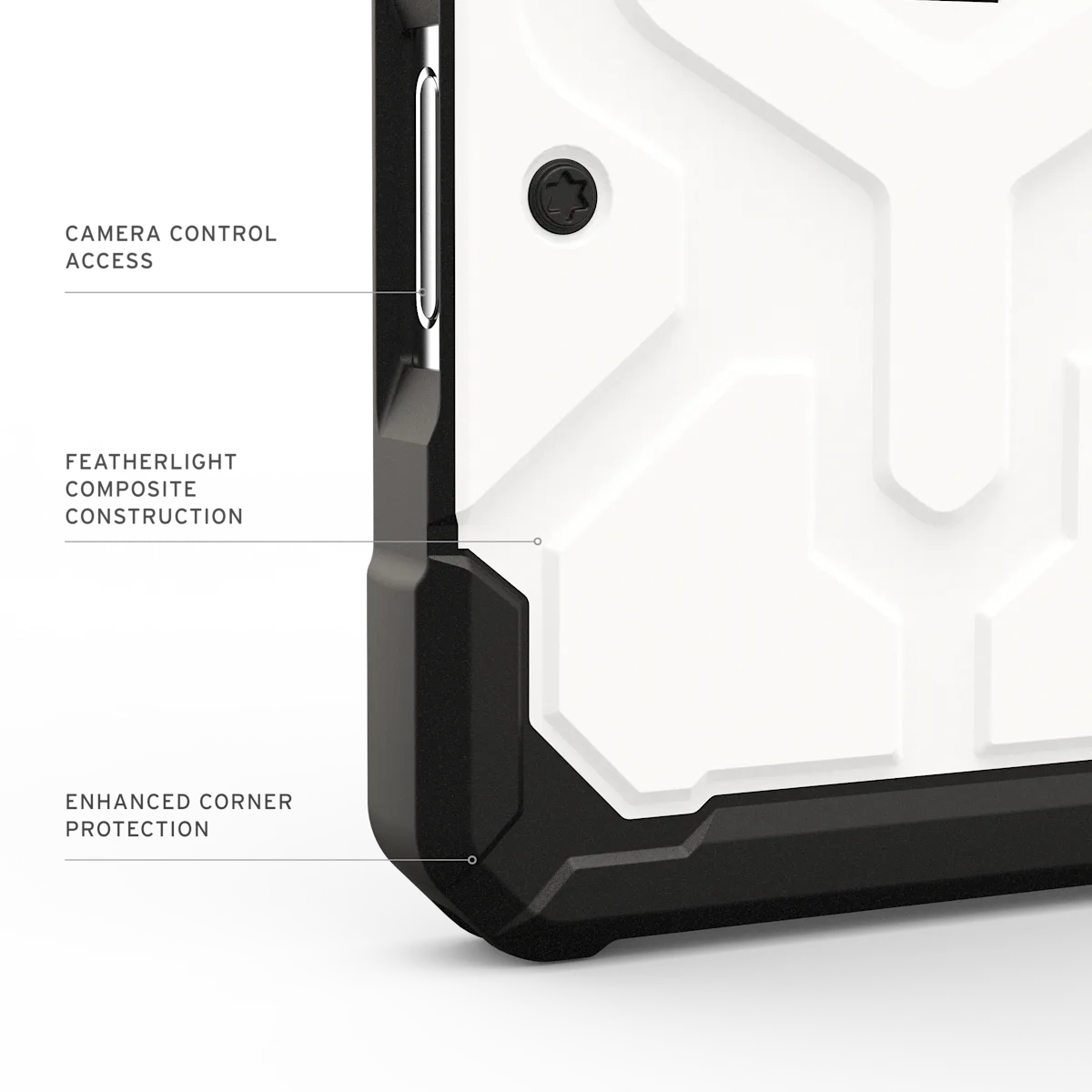 UAG รุ่น Pathfinder (Magsafe) - เคส iPhone 17 Pro Max - สี White