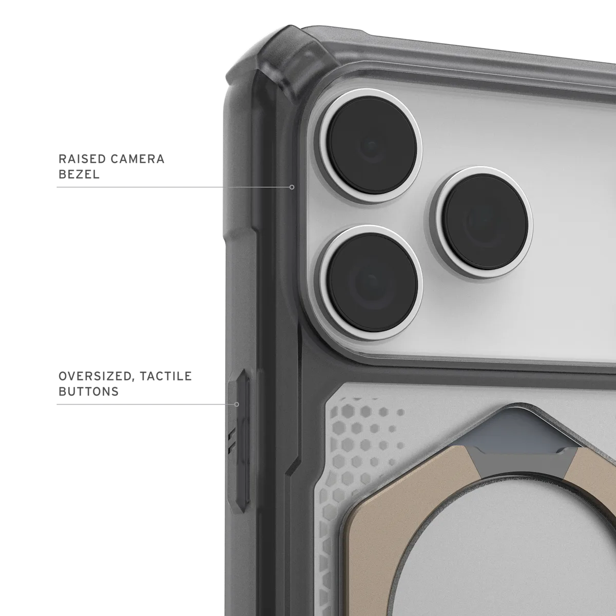 UAG รุ่น Plasma XTE (Magsafe) - เคส iPhone 17 Pro Max - สี Ash/Titanium