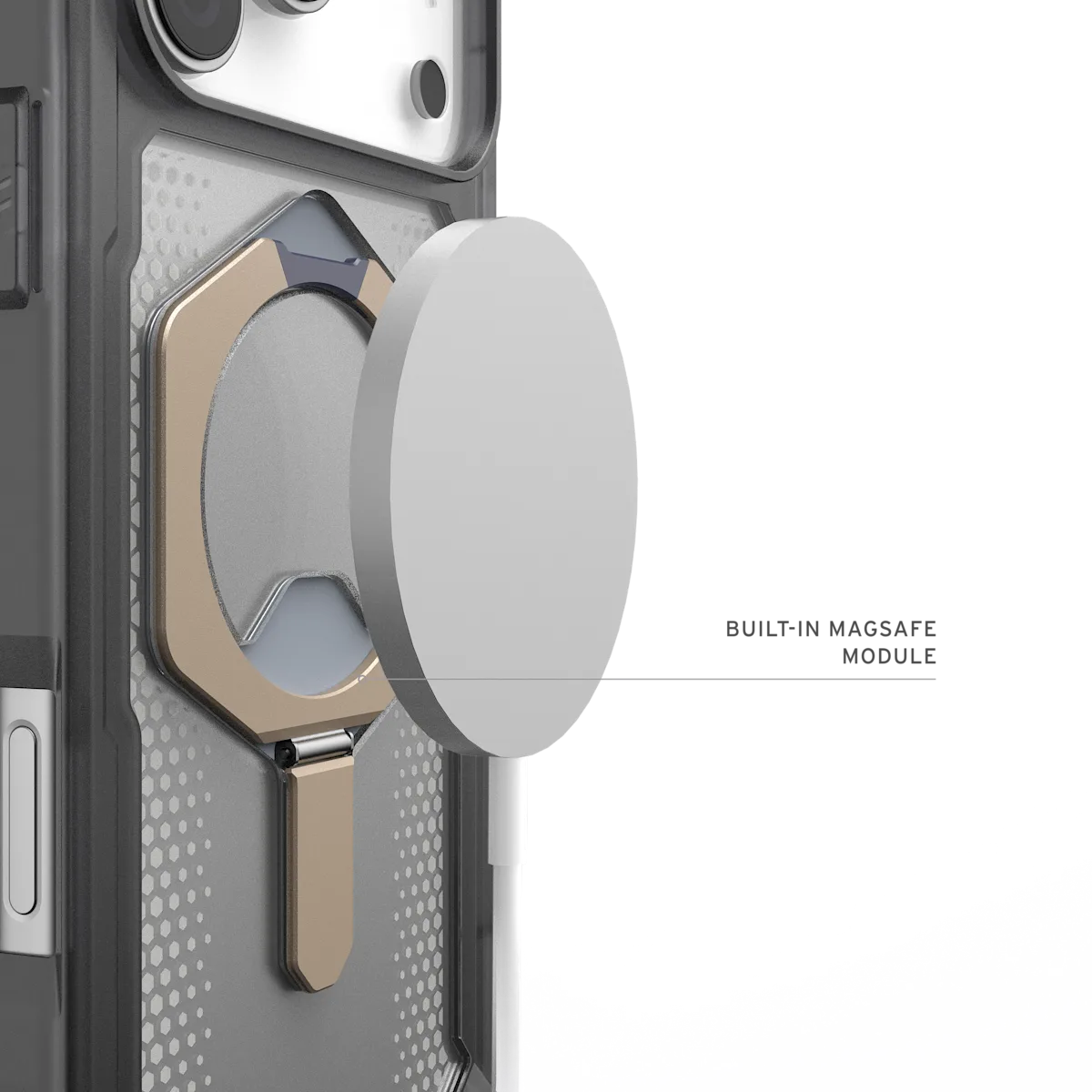 UAG รุ่น Plasma XTE (Magsafe) - เคส iPhone 17 Pro Max - สี Ash/Titanium