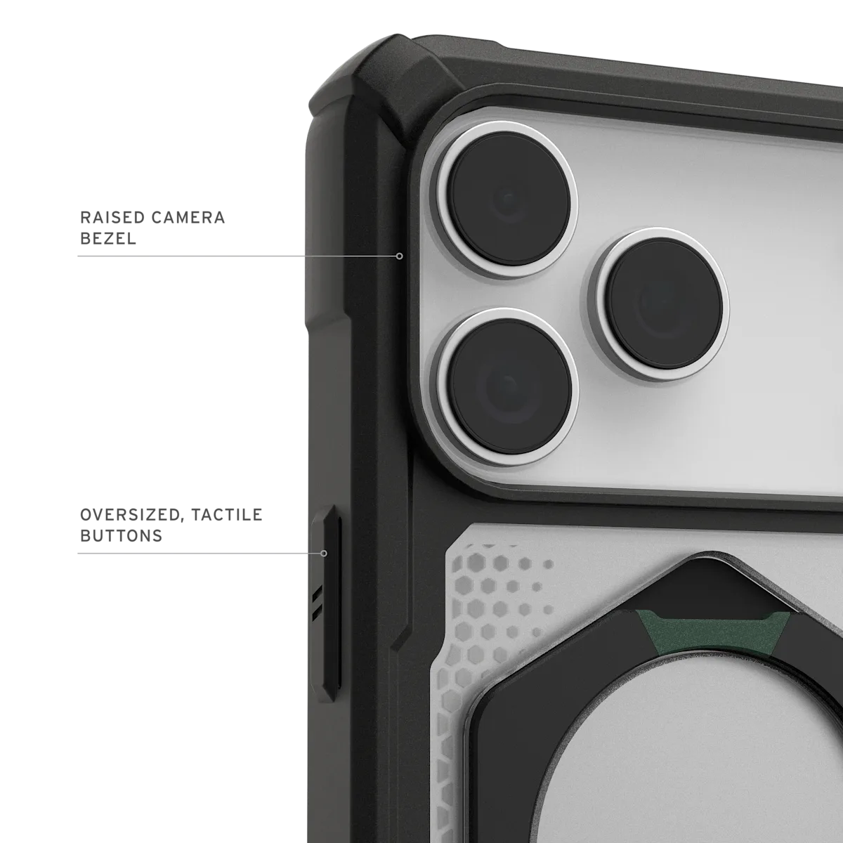 UAG รุ่น Plasma XTE (Magsafe) - เคส iPhone 17 Pro Max - สี Black/Clear
