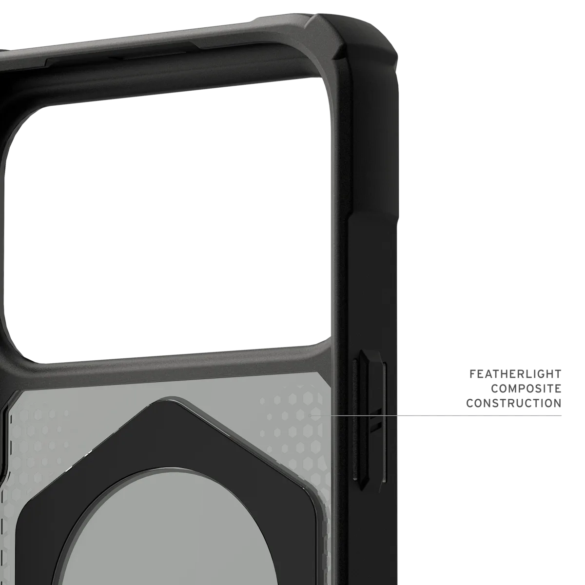 UAG รุ่น Plasma XTE (Magsafe) - เคส iPhone 17 Pro Max - สี Black/Pop Orange