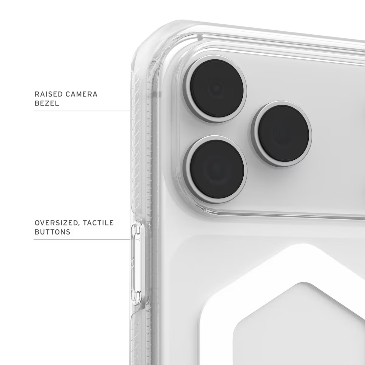 UAG รุ่น Plyo Pro - เคส iPhone 17 Pro Max - สี Ice/White