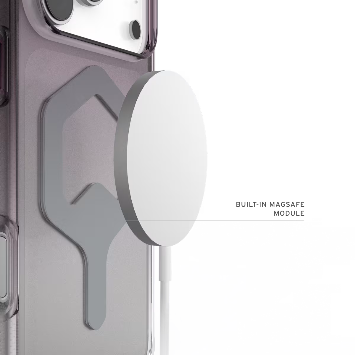 UAG รุ่น Plyo Pro - เคส iPhone 17 Pro Max - สี Black/Clear Ombre