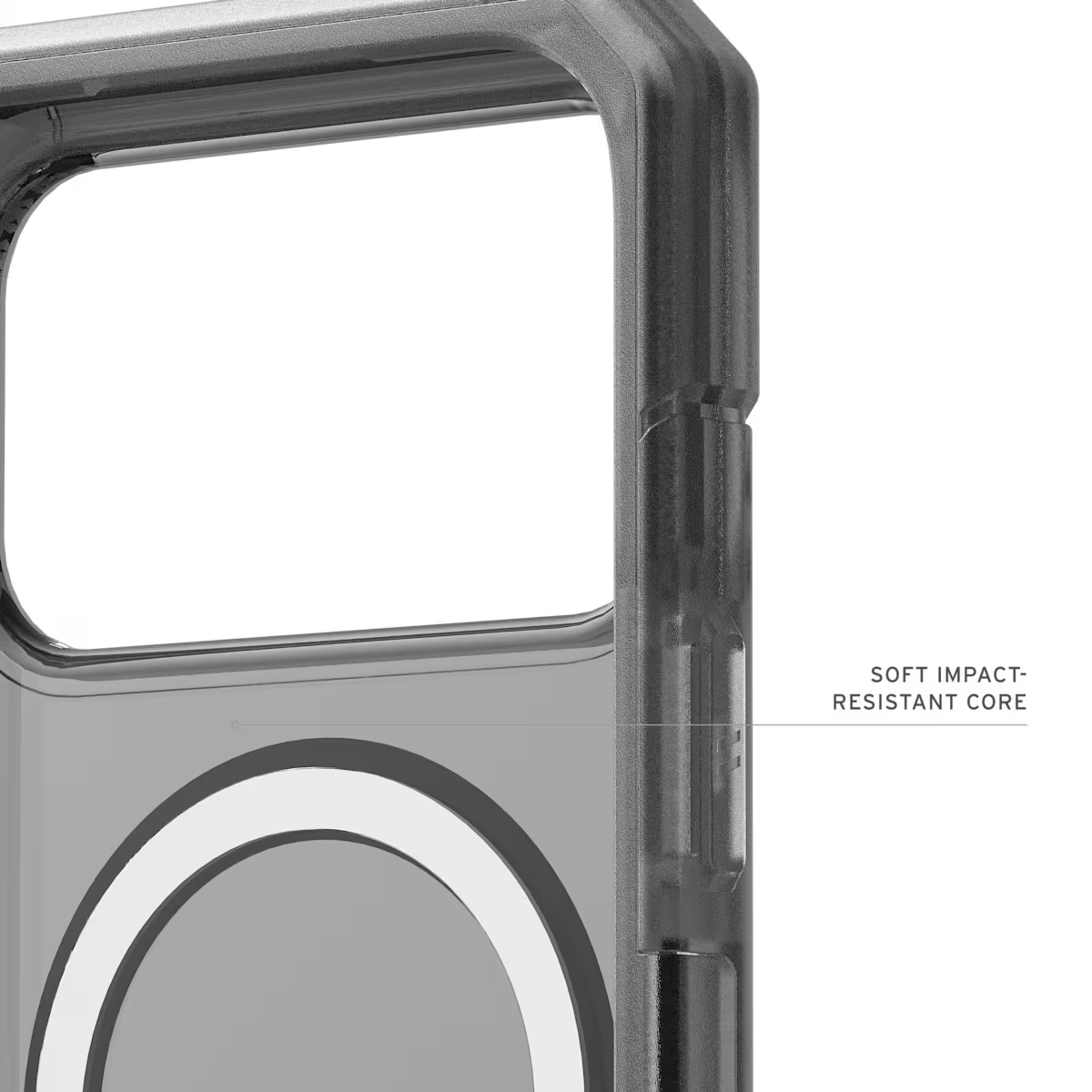 UAG รุ่น Trooper (Magsafe) - เคส iPhone 17 Pro Max - สี Ash