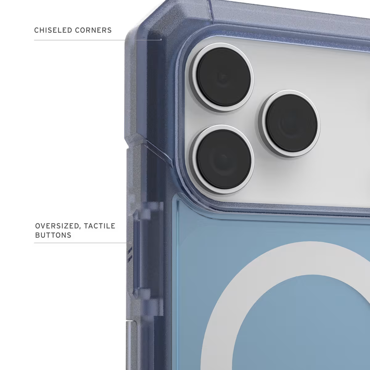 UAG รุ่น Trooper (Magsafe) - เคส iPhone 17 Pro Max - สี Cloud Blue