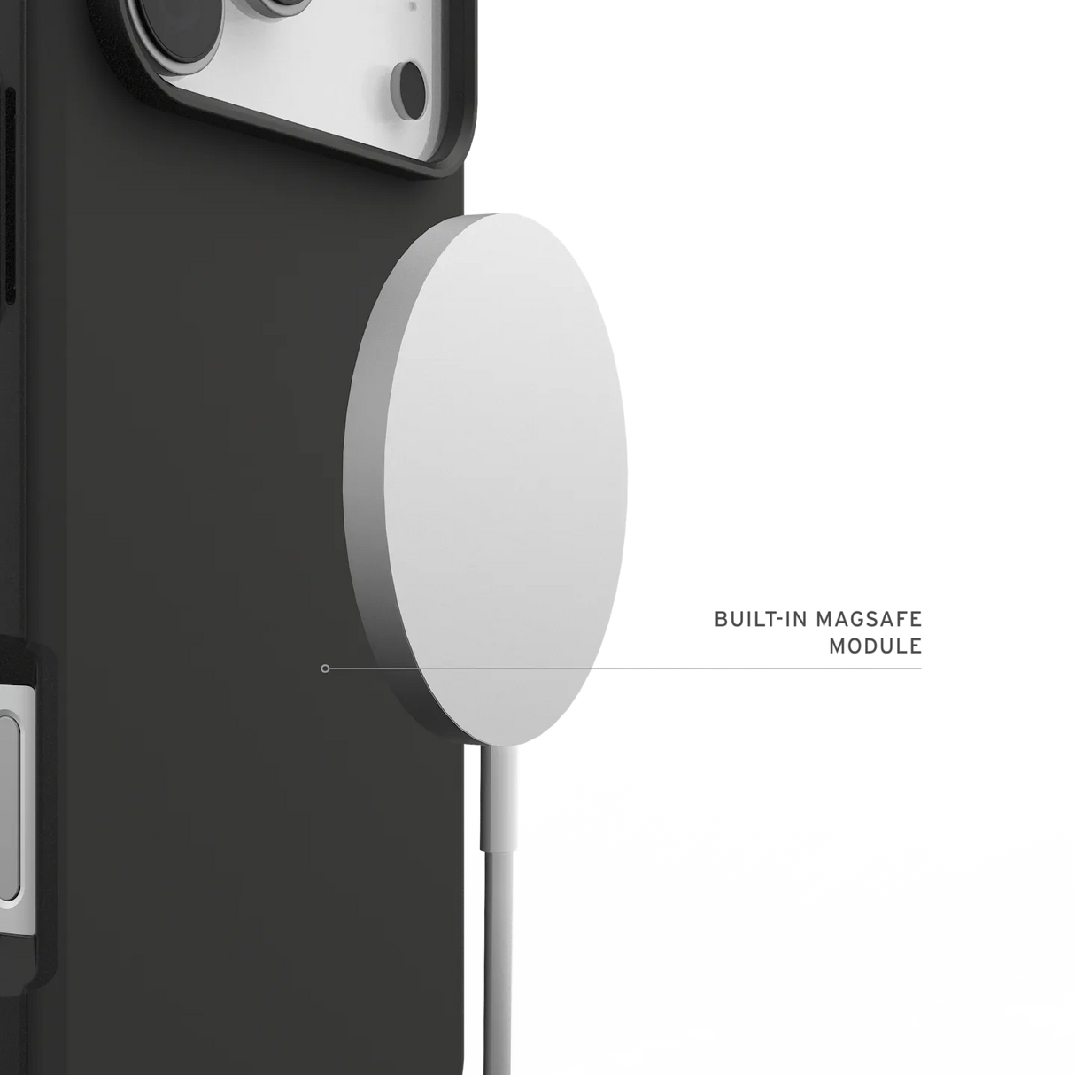 UAG รุ่น Civilian LT (Magsafe) - เคส iPhone 17 Pro - สี Black