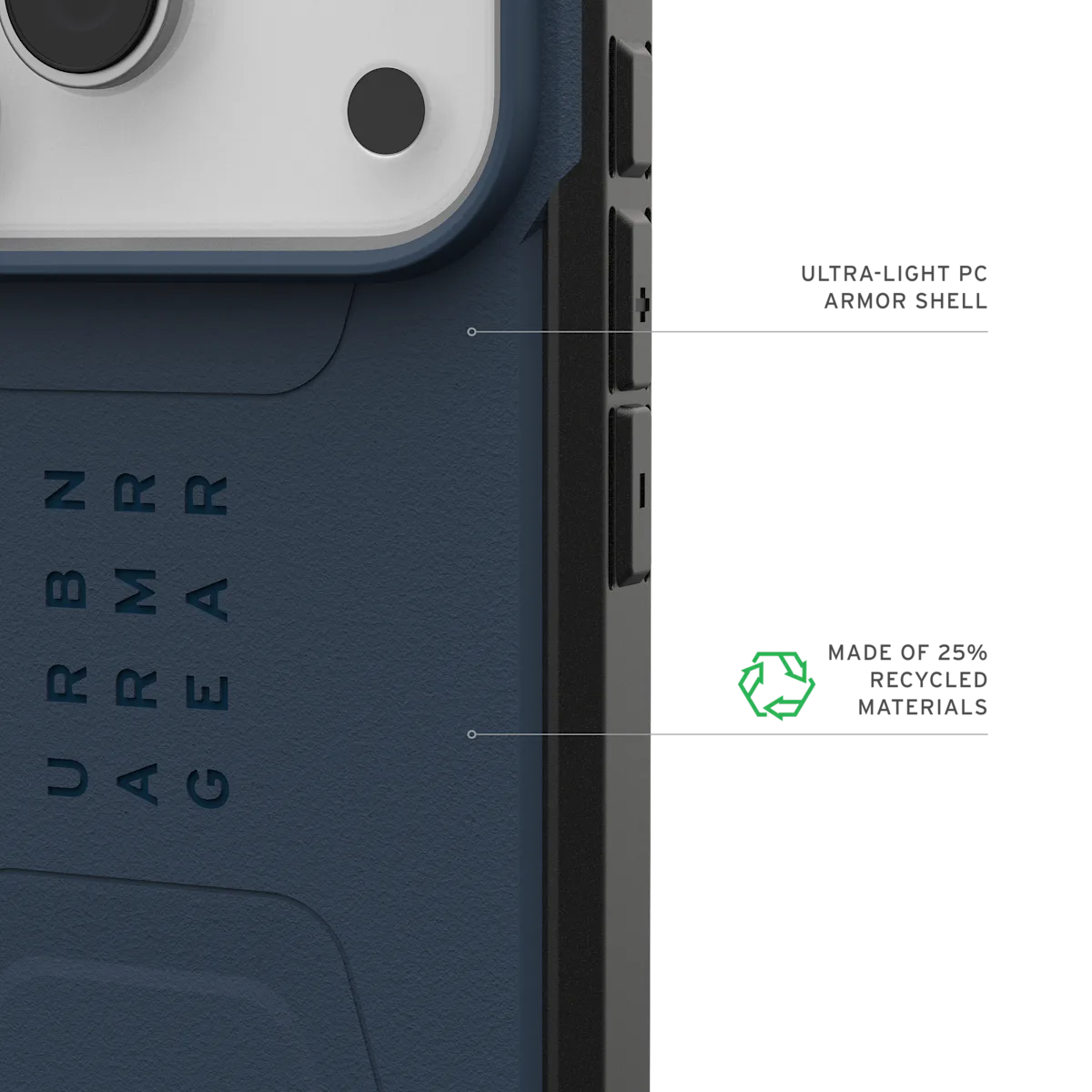 UAG รุ่น Civilian (Magsafe) - เคส iPhone 17 Pro - สี Mallard