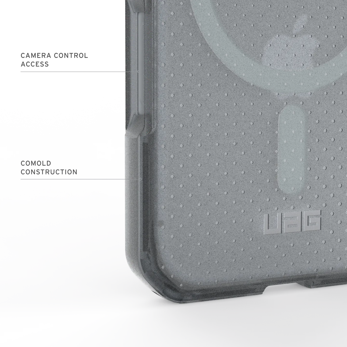 UAG รุ่น Dot (Magsafe) - เคส iPhone 17 Pro - สี Ash