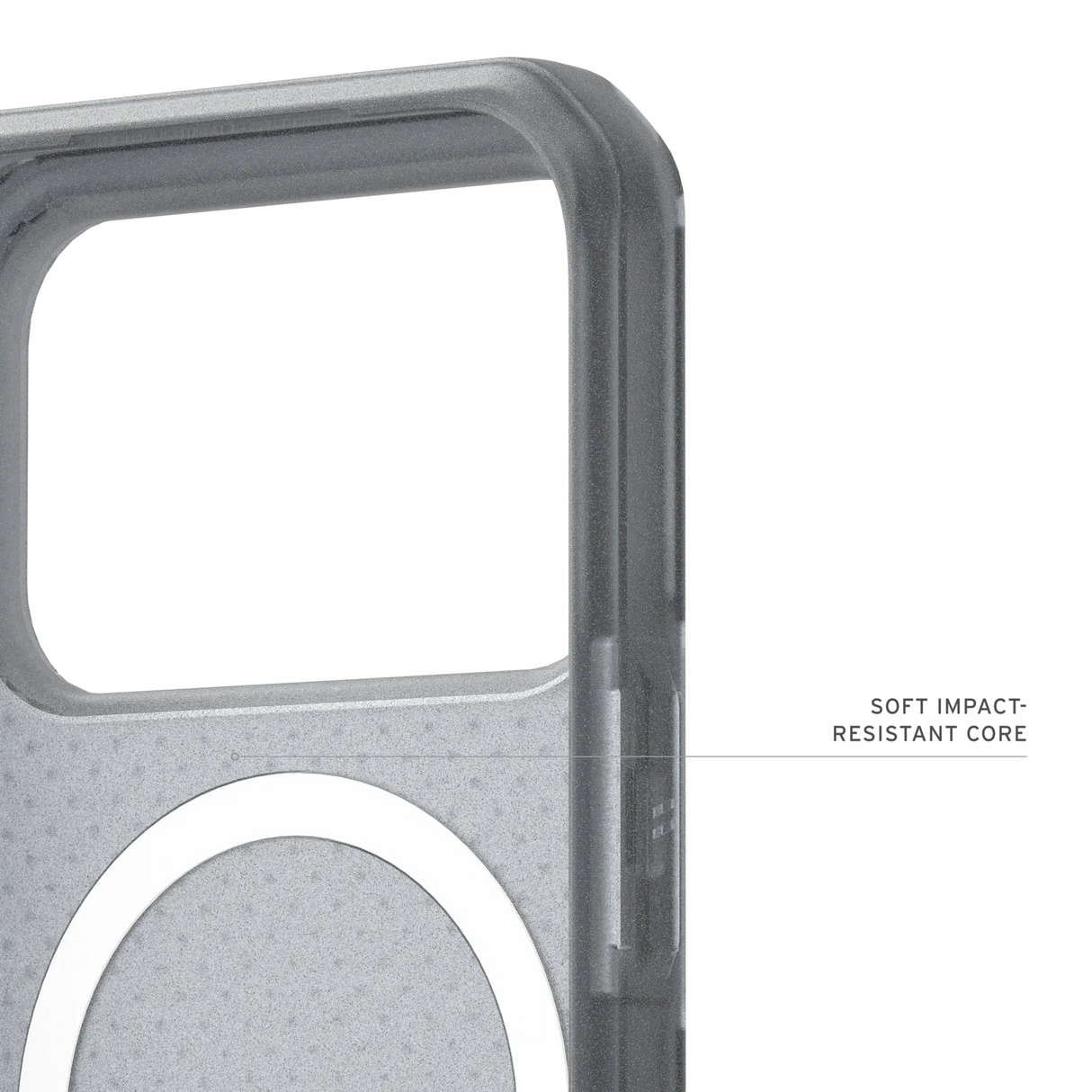 UAG รุ่น Dot (Magsafe) - เคส iPhone 17 Pro - สี Ash