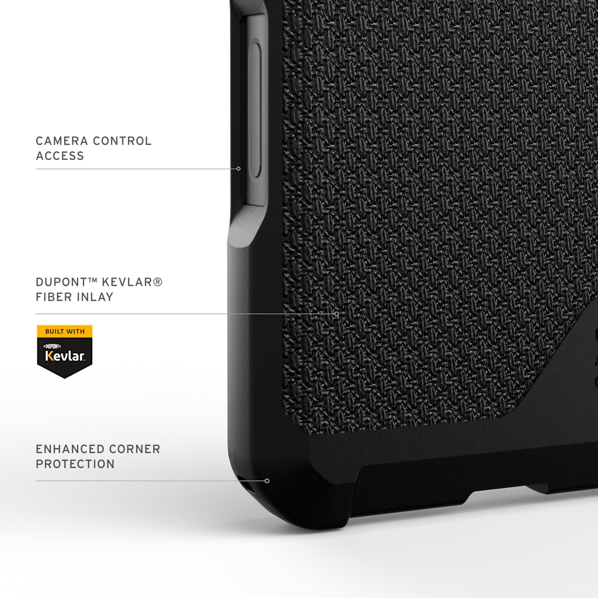 UAG รุ่น Metropolis LT (MagSafe) - เคส iPhone 17 Pro - สี Kevlar Black