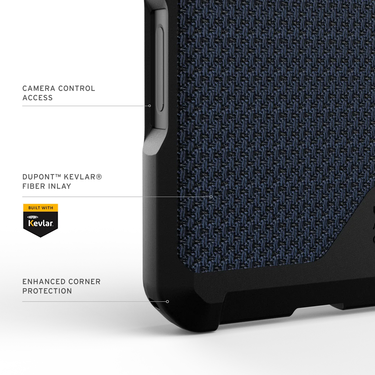 UAG รุ่น Metropolis LT (MagSafe) – เคส iPhone 17 Pro – สี Kevlar Mallard