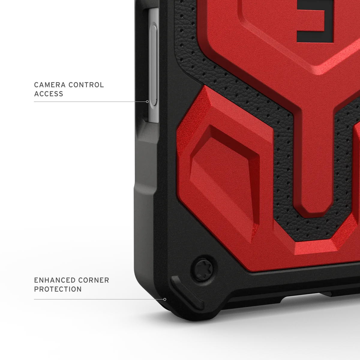 UAG รุ่น Monarch Pro - เคส iPhone 17 Pro - สี Crimson