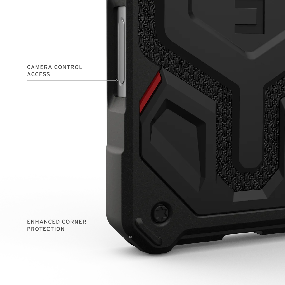 UAG รุ่น Monarch Pro - เคส iPhone 17 Pro - สี Kevlar Black