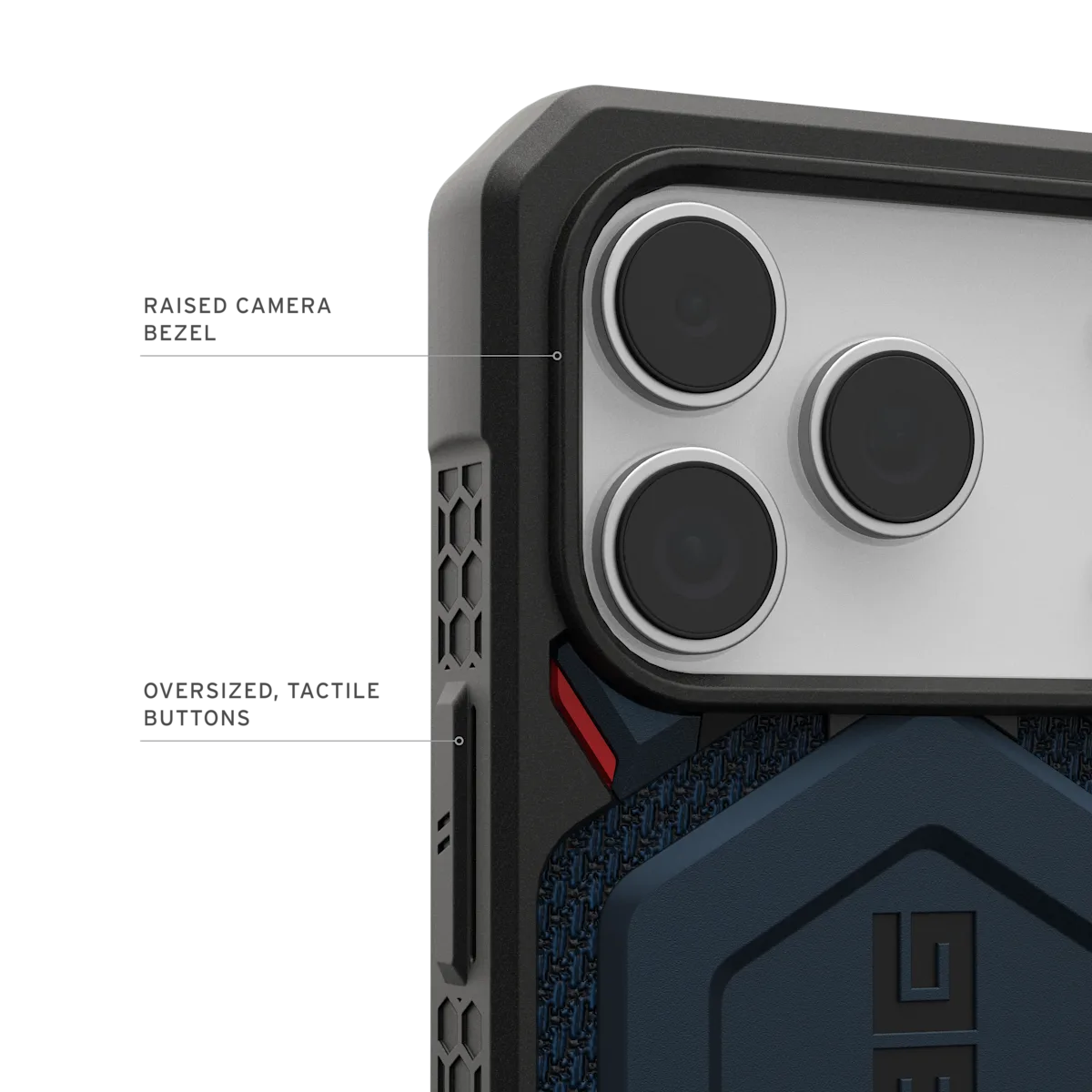 UAG รุ่น Monarch Pro - เคส iPhone 17 Pro - สี Kevlar Mallard