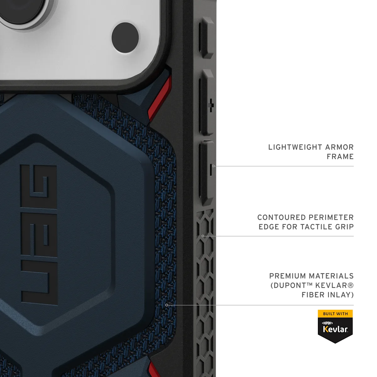 UAG รุ่น Monarch Pro - เคส iPhone 17 Pro - สี Kevlar Mallard
