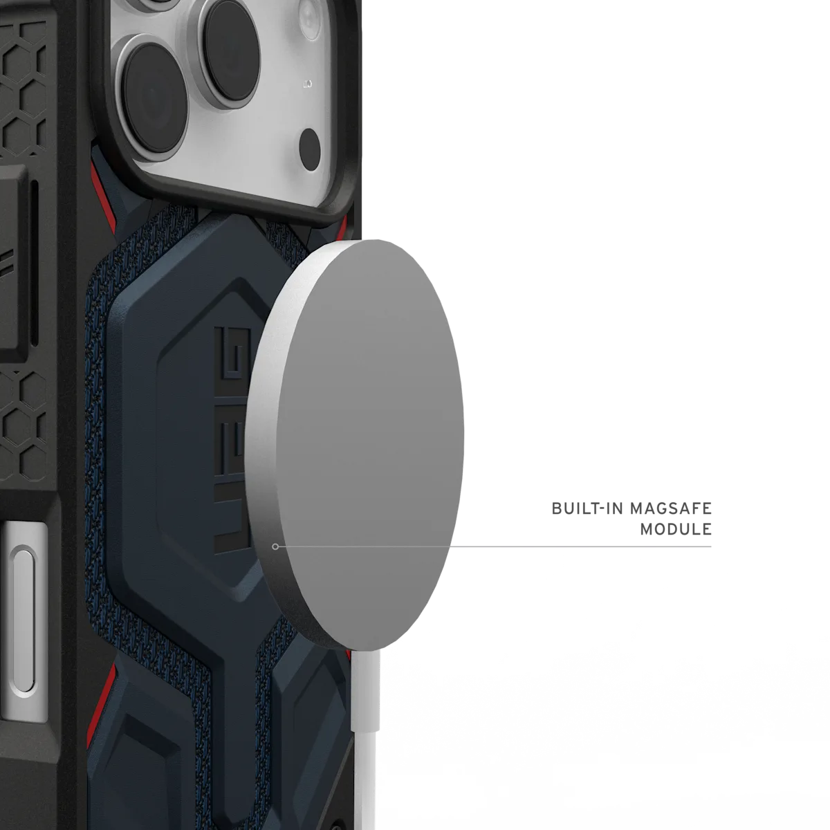 UAG รุ่น Monarch Pro - เคส iPhone 17 Pro - สี Kevlar Mallard