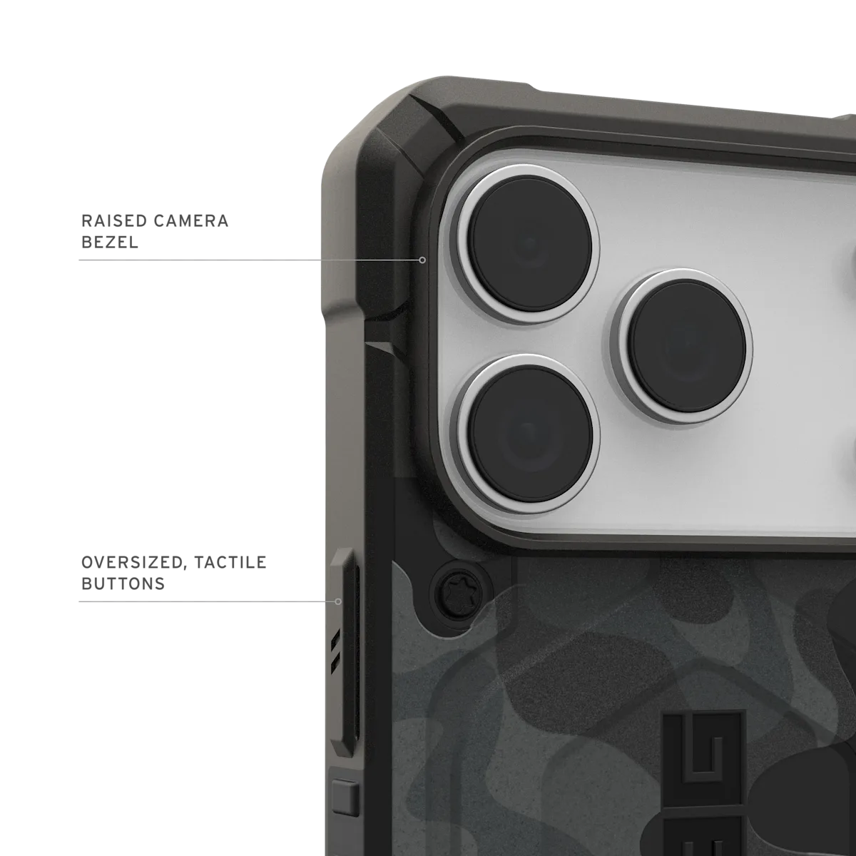 UAG รุ่น Pathfinder (Magsafe) - เคส iPhone 17 Pro - สี Midnight Camo SE