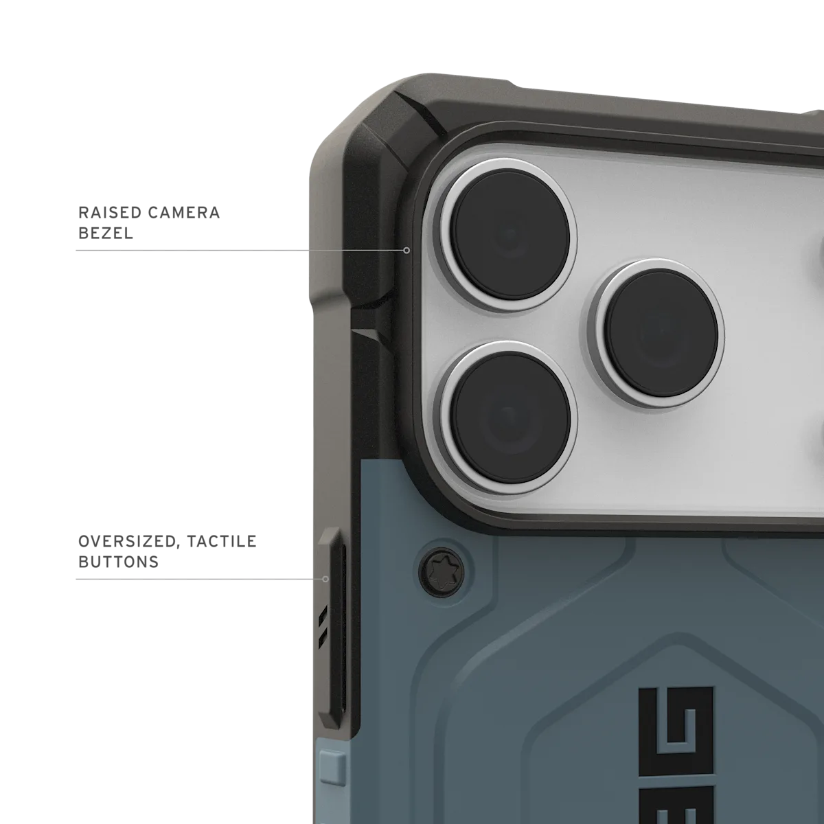 UAG รุ่น Pathfinder (Magsafe) - เคส iPhone 17 Pro - สี Cloud Blue